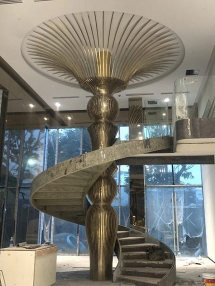 TRANG TRÍ CỘT INOX